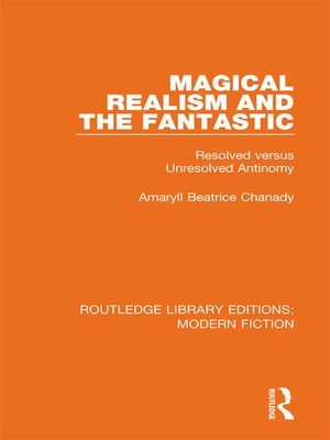 cover image of Magical Realism and the Fantastic